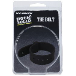 RockSolid by Doc Johnson Cockring ajustable The Belt 45 mm Noir